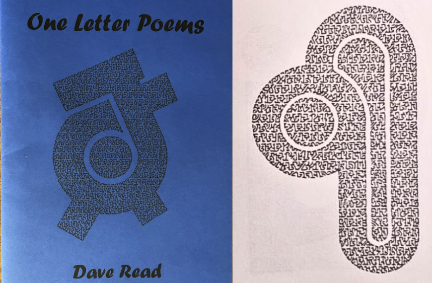Dave Read: One Letter Poems